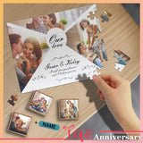 Custom Photo&Name I Will Love You Forever Rectangle Jigsaw Puzzle Best Indoor Gifts 110/500/1000 Pieces
