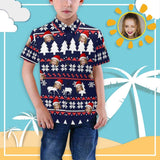 Custom Face Tree Teenage Hawaiian Shirt