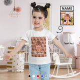 #2-12Y Custom Name&Face Seamless Tee For Toddler Kids Kid's All Over Print T-shirt