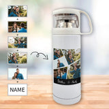 Custom Name&Photo Stainless Steel Thermal Insulated Bottle Kids Drink Bottles 350ml Leak Proof Water Bottle (Only ship to the US)