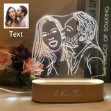 Custom Photo&Text Lover 3D Photo Lamp Led Lights