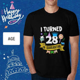 Custom Age Tee In Quarantine Lollipop Personalized Men's All Over Print T-shirt