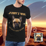 Custom Face Shirts Sunny's War Personalized Men's All Over Print T-shirt Gift for Boyfriend