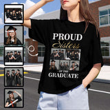 Custom Shirts with Personalized Pictures with Your Friends Women's All Over Print T-shirt Personalized Graduation Gift