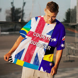 USA Flag Country Guesser Design Men's All Over Print T-shirt For Your Boy Friend