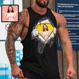 Custom Tank Tops with Photo Surprise Men's Tank Top Personalized Full Print Vest