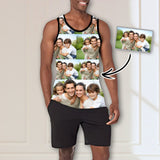 Custom Tank Tops with Photo Sleeveless Shirt Personalized Men's All Over Print Tank Top