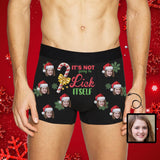 Custom Face Christmas Crutch Men's All-Over Print Boxer Briefs Design Your Own Custom Underwear