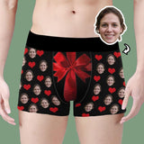 Custom Face Gift Love You Men's Boxer Briefs Made for You Custom Underwear Unique Valentine's Day Gift