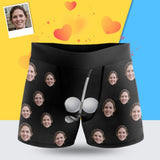 Custom Face My Treasure Men's Boxer Briefs Print Your Own Personalized Image on Briefs