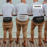 Custom Name Groomsmen Boxers Underwear Personalized Men's All-Over Print Boxer Briefs Create Wedding Underwear Funny Wedding Gifts For Groomsmen