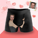 Custom Nuisance Face Men's All-Over Print Boxer Briefs Create Your Own Underwear for Him