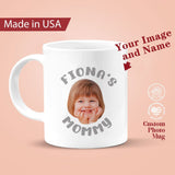 Custom Photo&Name Kid Personalized Morphing Mug Gift for Mom Her Mother's day