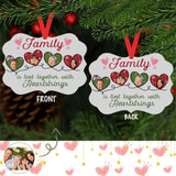 Custom Photo For Family Bracket Ornament