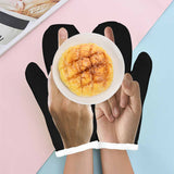 Custom Photo Middle Finger Heat Resistant Oven Mitt(A Pair)
