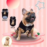 Custom Photo For My Love All Over Print Pet Tank Top Personalized Pet Clothes Dog T Shirt With Your Photo