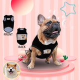 Custom Photo Your Pet All Over Print Pet Tank Top Personalized Pet Clothes Dog T Shirt With Your Photo
