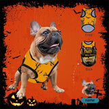 Personalized Pet Clothes Dog T Shirt With Your Photo&Name Halloween Party Pet Tank Top