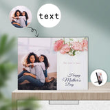 Custom Photo&Text Happy Mother's Day Photo Panel for Tabletop Display