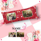 Custom Body Pillow Case with Picture Personalized Photo&Name Frame Love Body Pillow Cover 20
