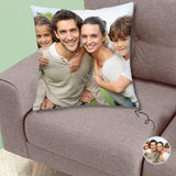 Photo Collage Pillowcase with Custom Photo All We Throw Pillow Cover
