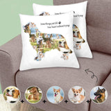 Custom Pillow Case Personalized Photo Dog Throw Pillow Cover