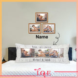Custom Photo&Name Happiness Body Pillow Case Personalized Body Pillow Cover with Picture20