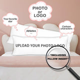 Custom Your Photo/Logo Body Pillow Case Personalized Pillow Cover 20