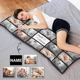 Design Body Pillow Case Custom Photo&Name Couple Body Pillow Cover 20