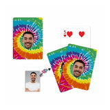 Custom Face Color Playing Cards