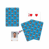 Custom Face Dad Playing Cards
