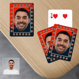 Custom Face Double Chin Playing Cards