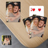 Custom Photo Couple Playing Cards