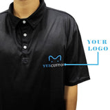 Custom Logo Highly Compelling All Over Print Polo Shirt Personalized Men's Golf Shirt
