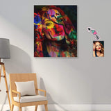 Custom Photo Colorful Abstract Art Poster