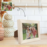 Custom Photo My Family Happy Time Solid Wood Jigsaw Puzzle Frame