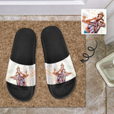 Custom Couple's Photo Women's Slide Sandals