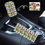 Custom Family Photo Car Shift Knob Cover&Hand Brake Cover