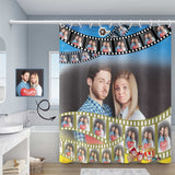 Custom Photo Roll Film Shower Curtain 66