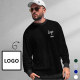 Custom Logo Loose Sweatshirt Personalized Face All Over Print Crewneck Loose Sweatshirt