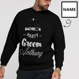 Custom Name Party Loose Sweatshirt Personalized Name All Over Print Crewneck Loose Sweatshirt