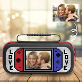 Custom Personalized Love Photo Nintendo Switch Case Travel Bag Nintendo Game Carrying Case