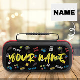 Custom Personalized Name Nintendo Switch Case Travel Bag Nintendo Game Carrying Case