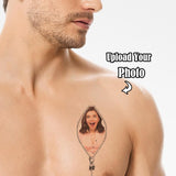 Custom Photo Zipper Temporary Tattoo