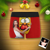 Custom Face Hug Cock Print Boxer Briefs for Him Made for You Custom Underwear Unique Deisgn Gift