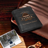 Personalized Photo Father Hat Bazihu Bifold Men's Leather Wallet Personalized Photo Wallet For Dad-Put Your Photo On Wallet  | Father's Day Gifts