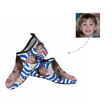 Custom Face Ship Kid's Barefoot Slip-on for sport Quick-Dry Aqua Shoes