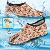 Custom Face Women's Barefoot Aqua Slip-on for sport Quick-Dry Shoes