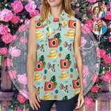Custom Photo Camera Women's Sleeveless Shirt Design Your Own Custom Shirt