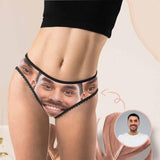 Custom Underwear for Women Design Your Image Personalized Face Women's High-Cut Briefs